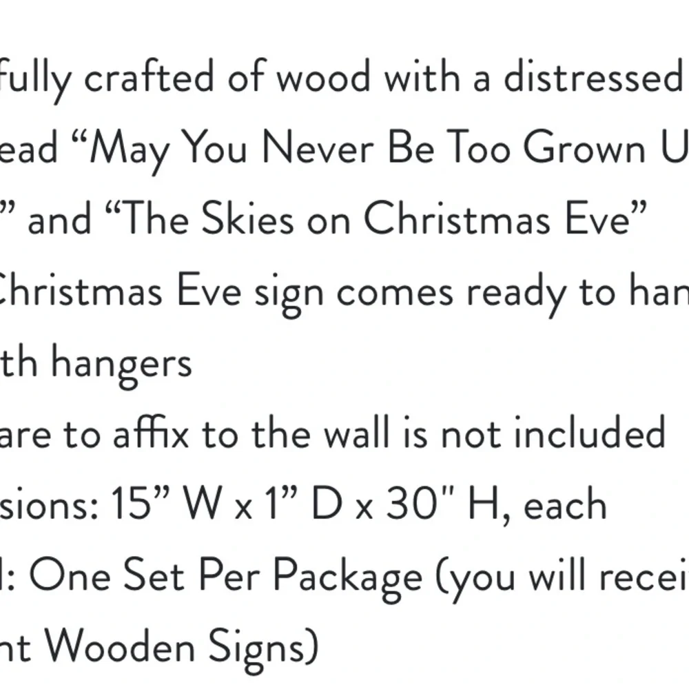 Christmas Eve signs 🪧 (set of two) - Picture 5 of 6